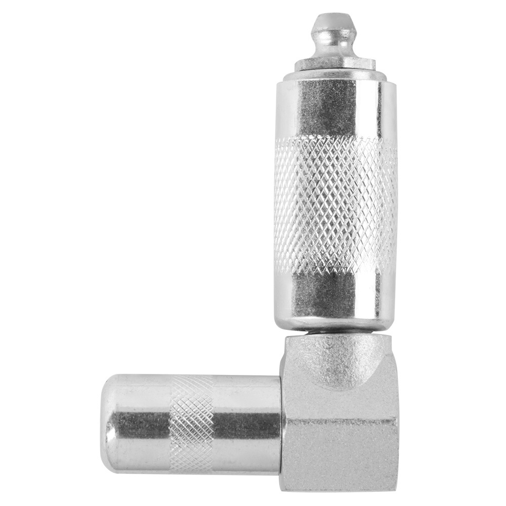 49-16-2648 M18 Right Angle Grease Coupler, For Use With M18 2646-20 2-Speed Cordless Grease Gun, 1/8 in NPT, 9/16 in Fitting Wrench, 10000 psi, Metal