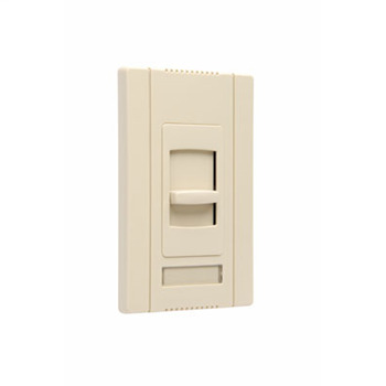 CD4FBI Titan 4-Wire Electronic Narrow Slide Dimmer, 24 VDC, 1 Poles, Slide to Off Operation, Ivory