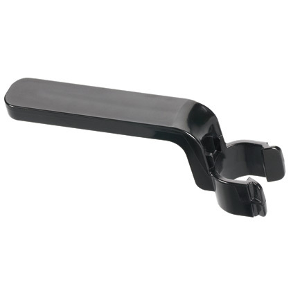 WR5E-X NetRunner Cable Retainer, For Use With High Capacity Vertical Cable Manager, Polycarbonate, Black