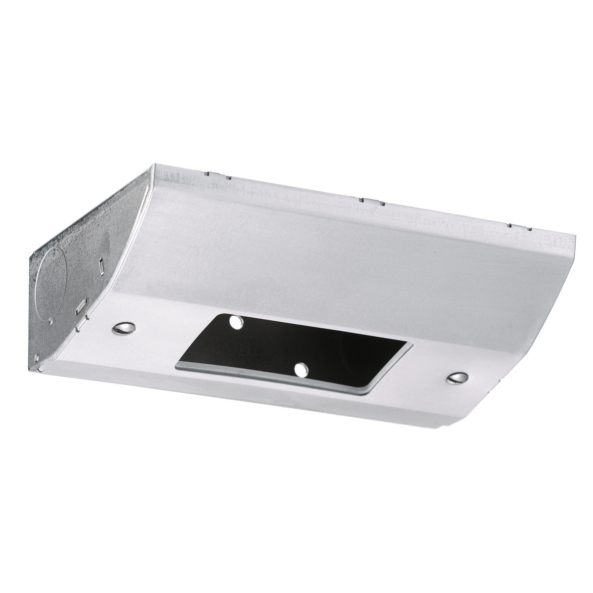 RU200SS Deep GFCI Standard Fabricated Under Cabinet Distribution Box, Steel, 1 Gangs, (1) Outlets, 5.57 in W x 3.4 in D x 1.95 in H