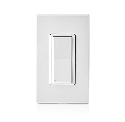 Wi-Fi Decora Smart D215S-1BW Switch, 4-Button Switch, On/Off Operation, Incandescent Lamp