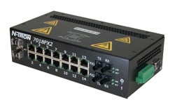7018FX2 Managed Industrial Ethernet Switch, ST 2km