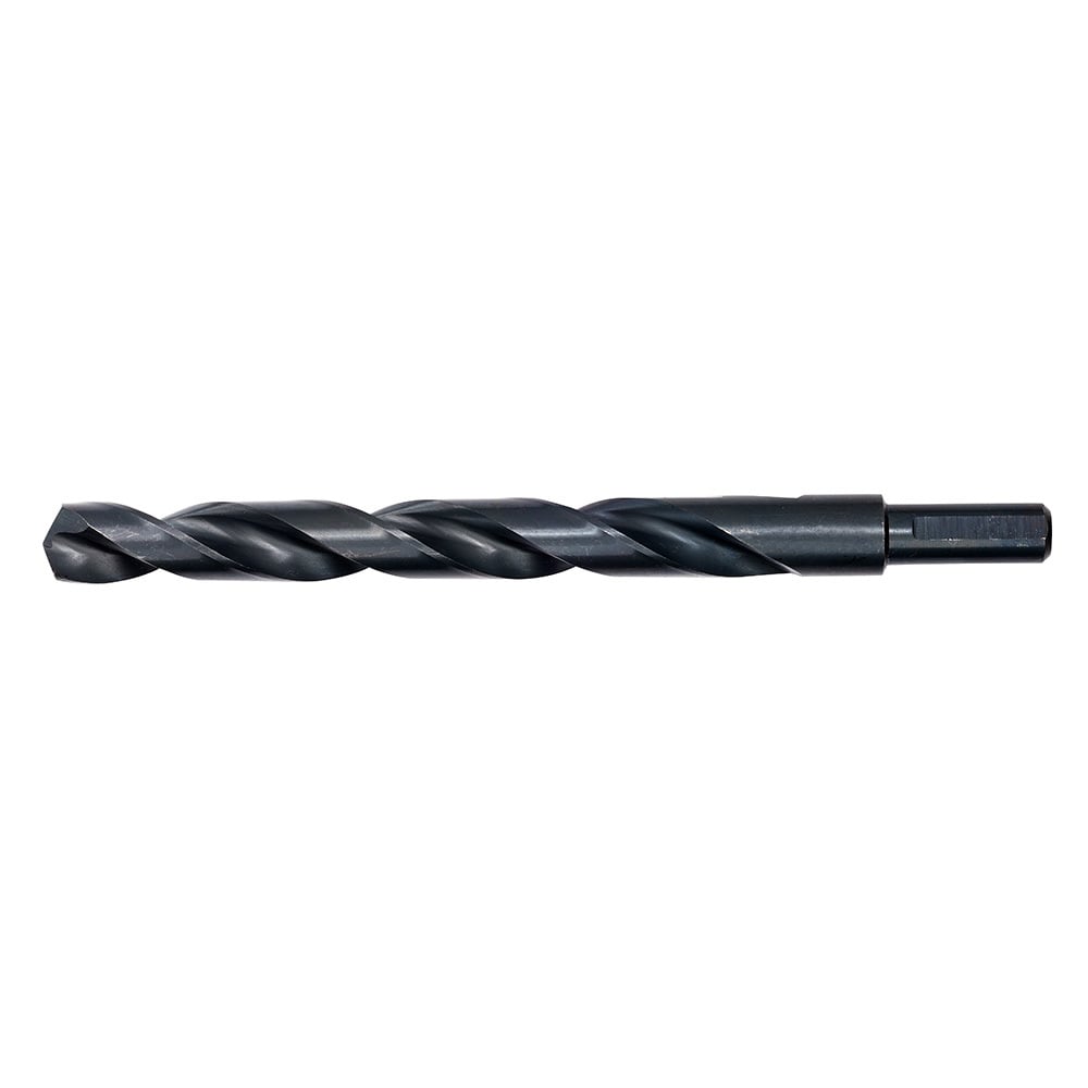 48-89-2738 Thunderbolt Secure-Grip General Purpose Jobber Length Drill Bit, 1/2 in Drill - Fraction, 0.5 in Drill - Decimal Inch, 135 deg Point, HSS, Black Oxide