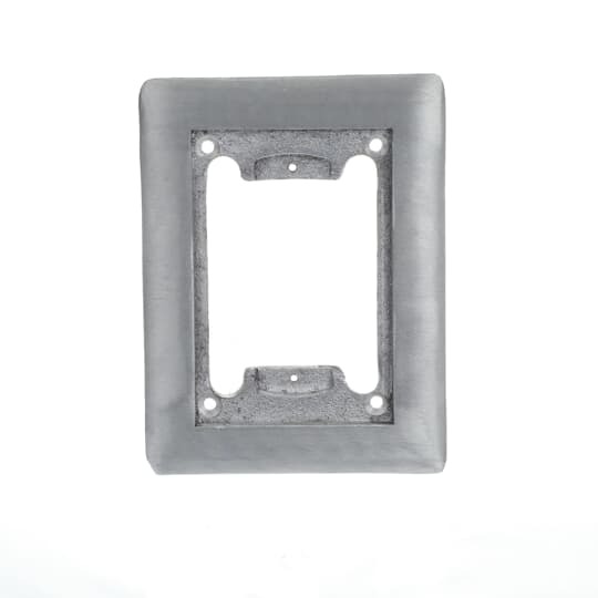 P-64-CP-AL Steel City Carpet Plate, 4-5/8 in L x 6-1/8 in W, Aluminum