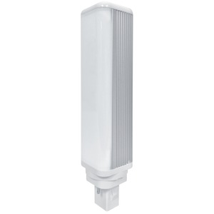 LED11G24D-H/827 Lamp, 10.5 W, Bi-Pin G24D Lamp, PL Horizontal Shape, 1000 Lumens