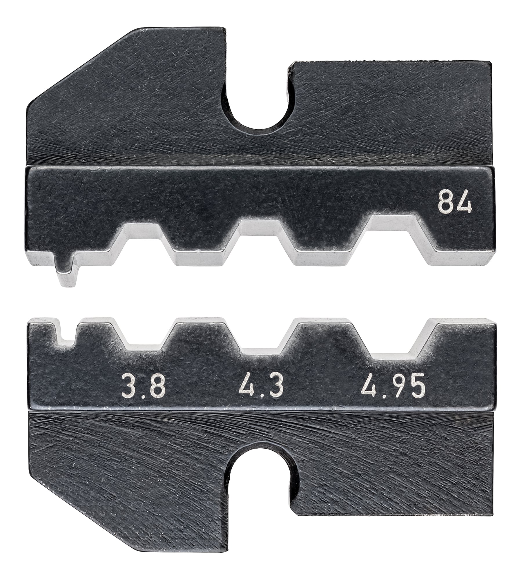 97 49 84 Crimping Die, 3.8 mm, 4.3 mm, 4.95 mm SW/4.5 mm, 5.2 mm, 6 mm Sleeve, Ball Bearing Steel