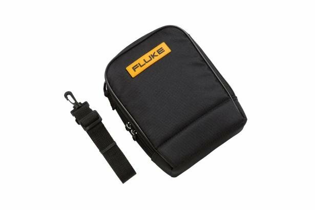 C115 Soft Zipper Closure Carrying Case, 2 in L x 7 in W x 8.11 in D, Polyester 600D