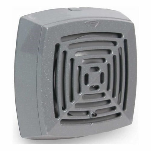 875-G1 AdaptaHorn Grille Heavy Duty Vibrating Horn, 24 V DC, 0.16 A, 111/101 dB, Indoor, Surface Mounting, Gray, Specifications Met: UL Listed, FM Approved