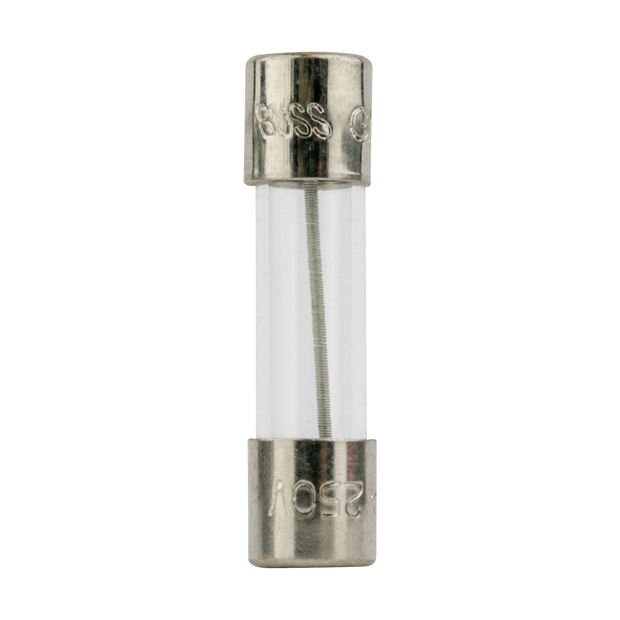 S506-5-R Low Breaking Time Delay Fuse With Nickel Plated Brass End Caps, 5 A, 250 V AC, 50 A, Cylindrical Body