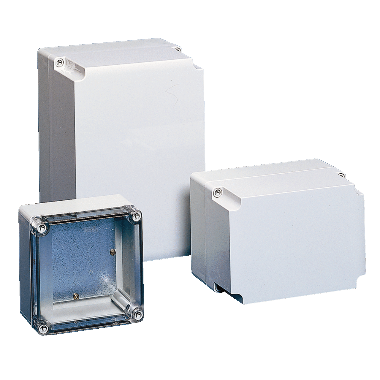 Q25188PCE Qline Junction Box, 175 mm H x 175 mm W x 74 mm D, Opaque/Screw Cover, NEMA 4X/IP67 NEMA Rating, Polycarbonate