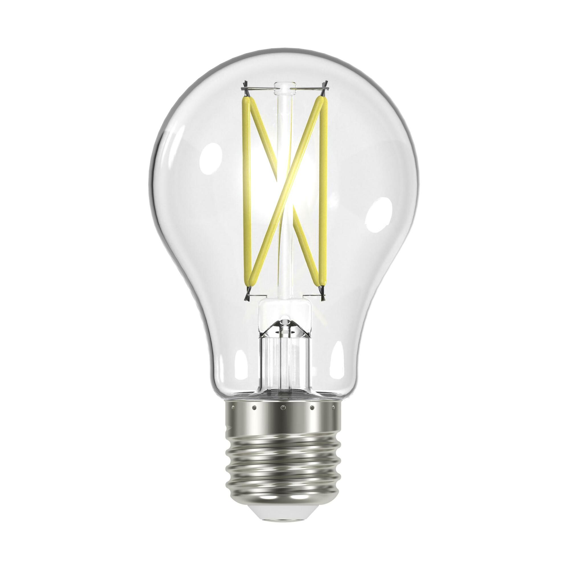 S12414 TRIAC Dimmable LED Lamp, 8 W, 60 W Incandescent Equivalent, E26 Lamp, A19 Shape, 800 Lumens