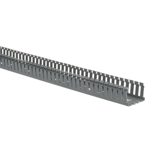 TYD2X15NPG6 Ty-Duct Wiring Duct, 0.195 x 0.625 in and 0.315 x 0.551 in Narrow Slot, 2 in W x 1-1/2 in D, PVC