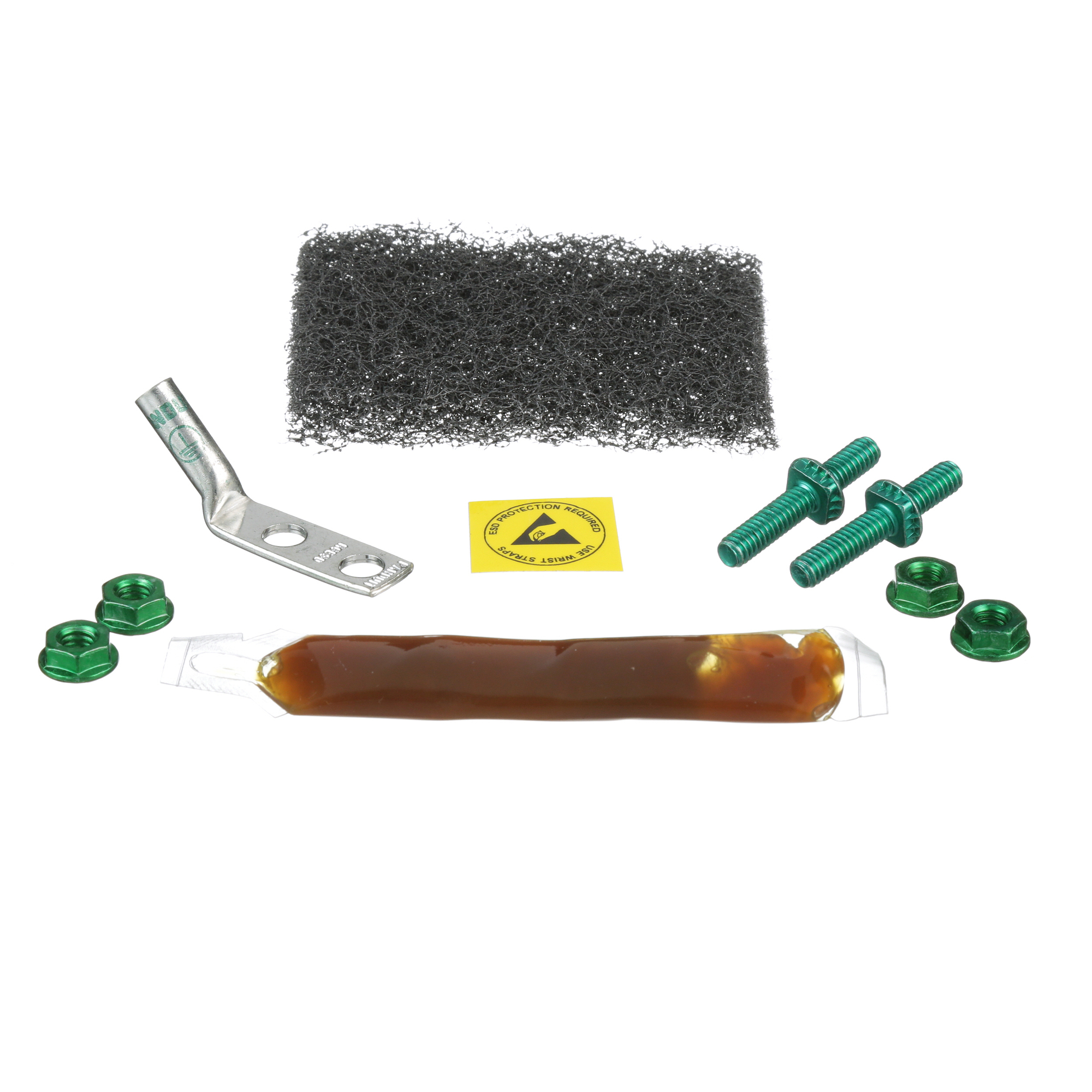RGESD2B-1 StructuredGround Electrostatic Discharge Port Kit, For Use With Cage Nut Rail Fastener