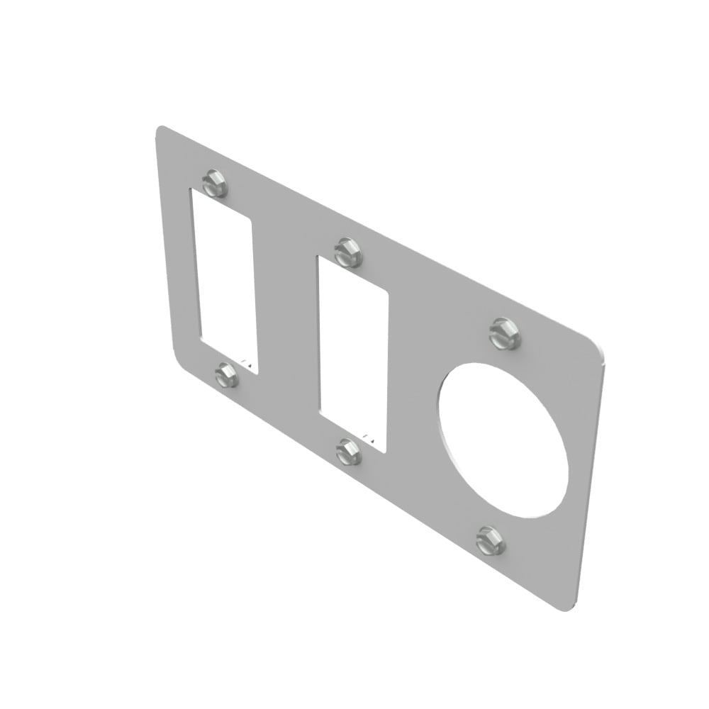 Receptacle Face Plate Millennium 520 520 1450