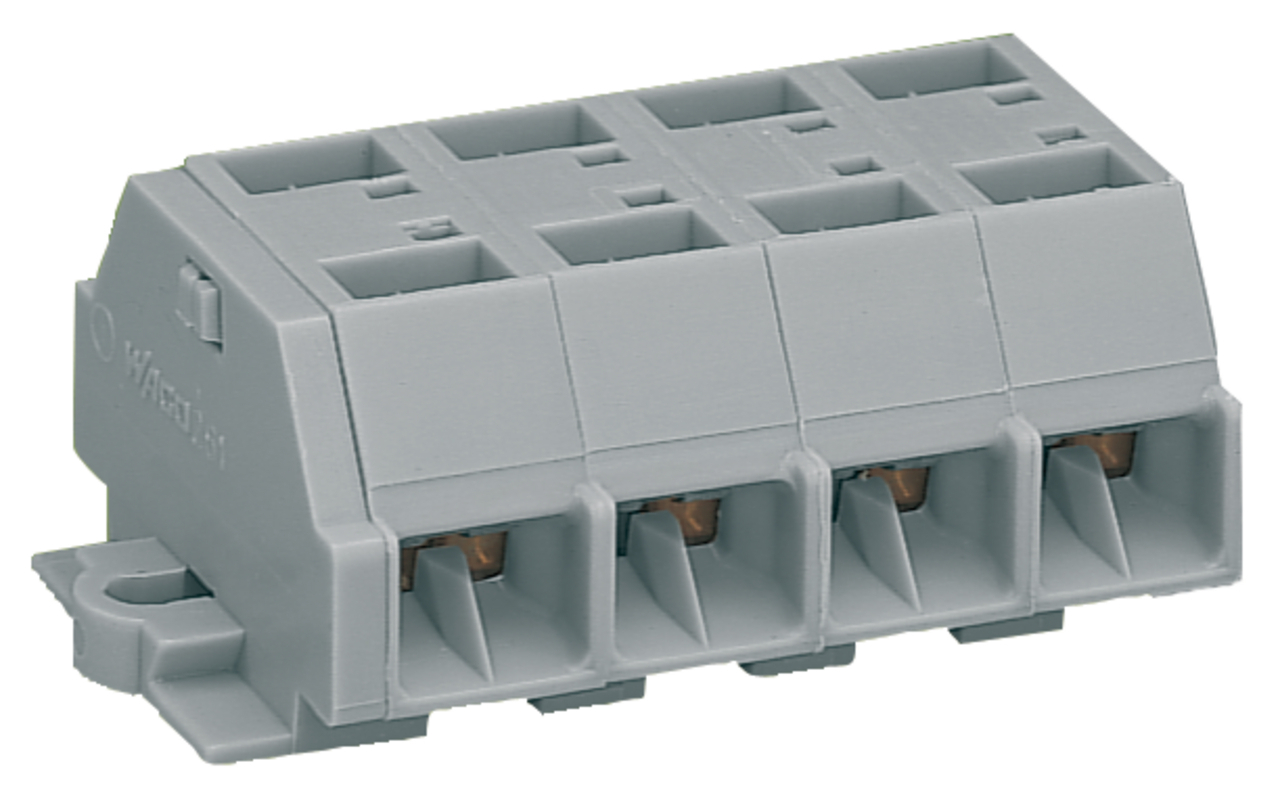 261-204 Operating Tool Terminal Strip, 28 to 14 AWG Conductor, 0.31 to 0.35 in L, Polyamide