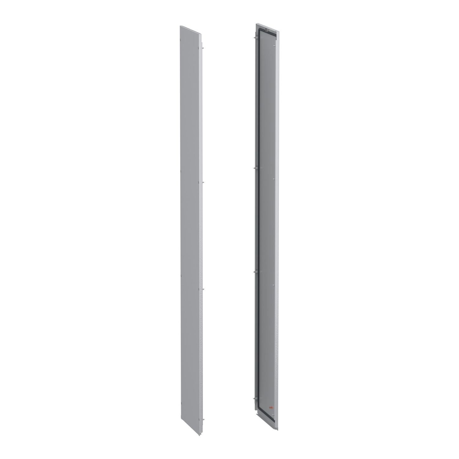 NSY2SPN204 Multi Purpose Side Panel, 15.7 in W x 78.7 in H, Steel, Gray