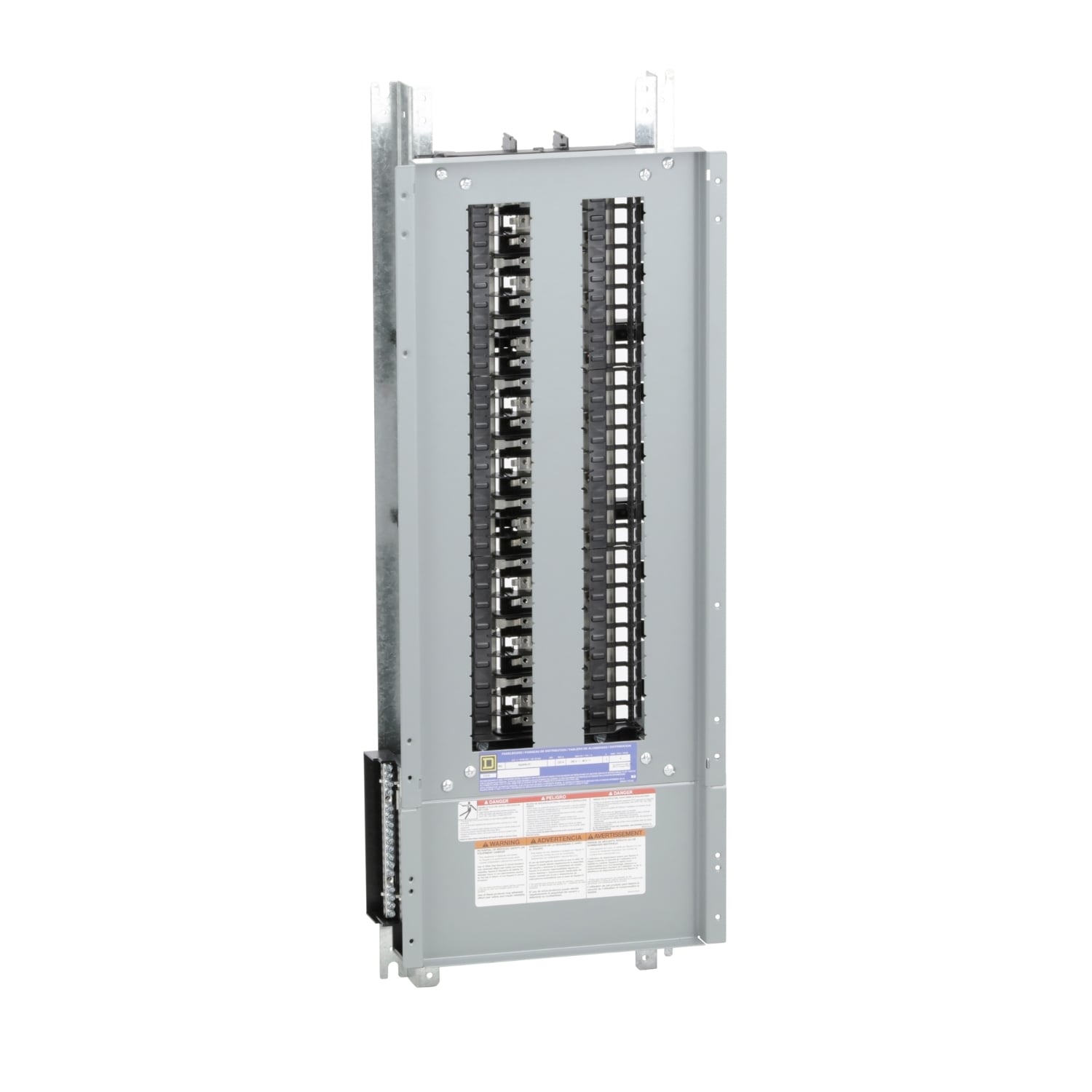 NQ454L2C NQ Series 3-Phase Panelboard Interior, 240 V AC/48 V DC, 225 A, 54 Spaces
