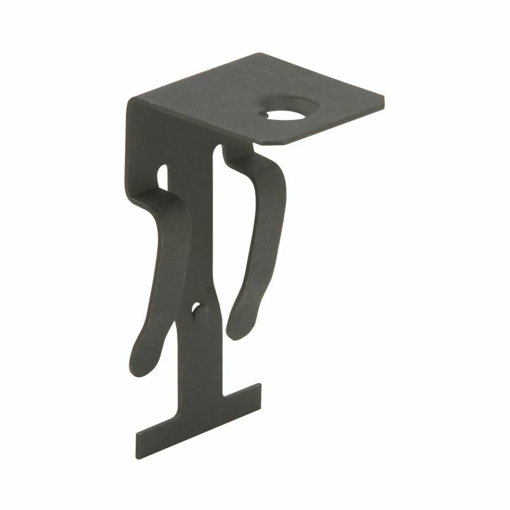 BA6-4T T-Bar Fastener, For Use With Acoustical Tee Fastener, Horizontal Box, Conduit and Cable Above T-Bar, Cold Rolled High Carbon Steel, Pre-Galvanized