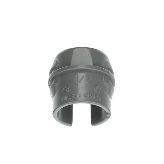 W100LXKP4 Steel City Cable Connector, 1/2 in Trade, 0.21 to 0.42 in Cable Openings, Plastic