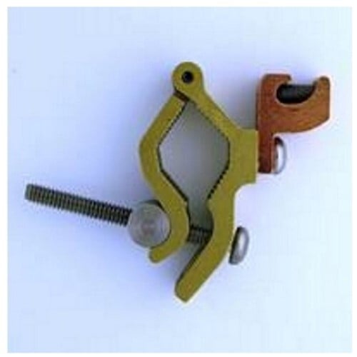 SDB-1300B Bridgeport Mighty-Bond Direct Burial Single Bolt Grounding Clamp, 14 to 4 AWG Conductor, Bronze