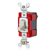 M1221-T Lev-Lok Large Toggle Switch, 120/277 V AC, 20 A, 800 W, 1000 VA Power Rating