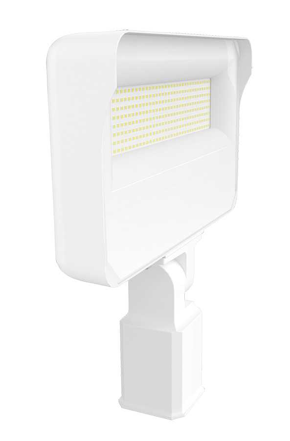 X34-195LSF-840W/U X34 General Purpose Floodlight, LED Lamp, 151 W Fixture, 120, 208, 240, 277 V, White Housing