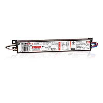 GE232MAXPN/ULTRA Professional High Efficiency Electronic Ballast, 32 W Lamp, 120 to 277 V AC, Instant, 0.87 Ballast Factor