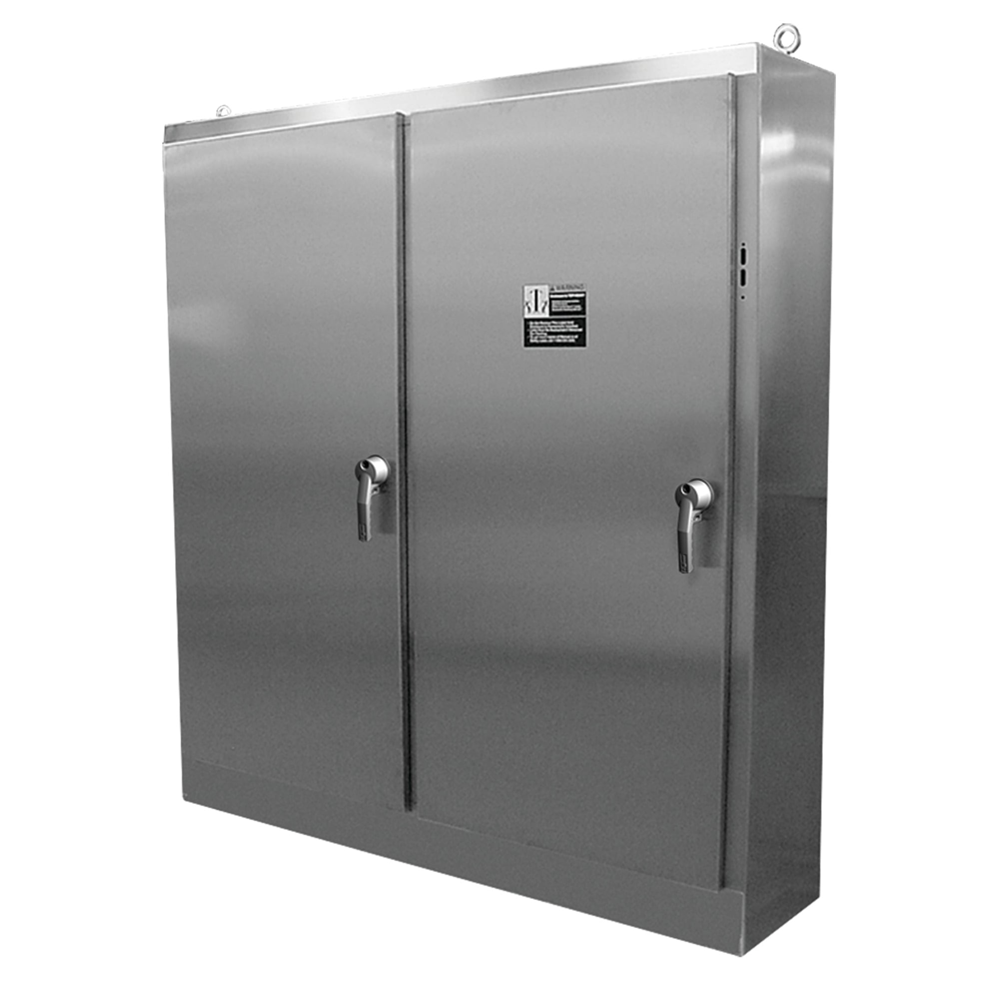A84XM4018SSN4 A28S4 1-Door Free Stand Heavy Duty Disconnect Enclosure, 84.12 in L x 40-1/4 in W x 18.12 in D, NEMA 3R/3RX/4/4X/12/IP66 NEMA Rating, Stainless Steel