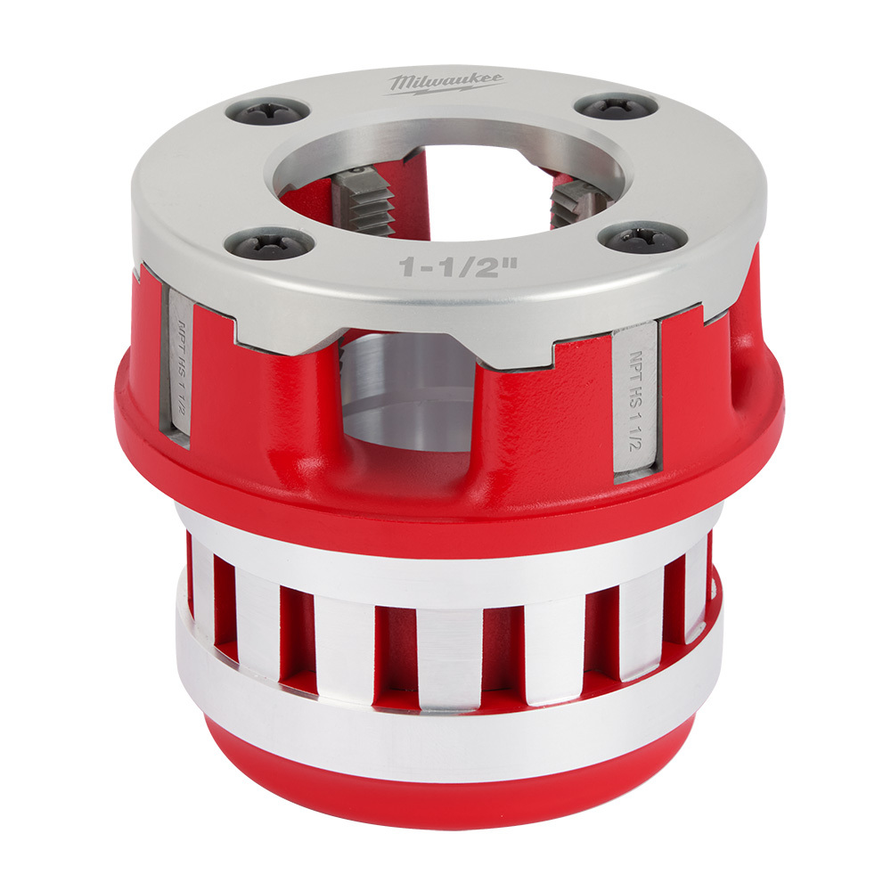 48-36-1011 48-36 High Speed Die Heads, 1 1/2 in Nominal, NPT Thread, Right Thread, Forged Aluminum Die, For Use With 2874-20 M18 FUEL Pipe Threader w/ One-Key
