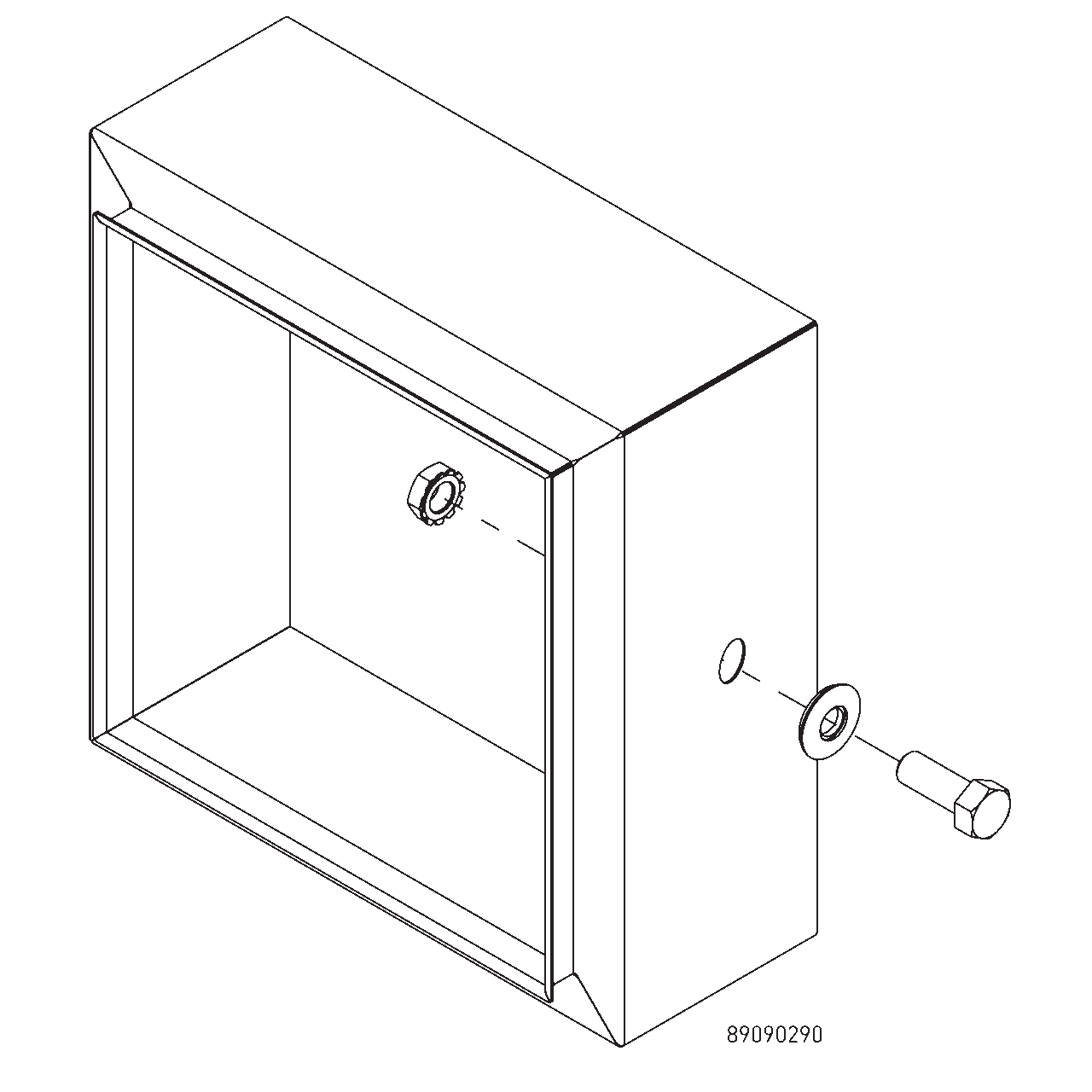 AHK10324X A80HS Hardware Kit, Stainless Steel