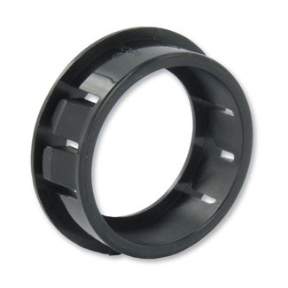 403-E Snap-In Grommet, 1 to 1.406 in Grommet, For Use With Single Receptacle Wallplate and Plastic Wallplate Adapter, Plastic