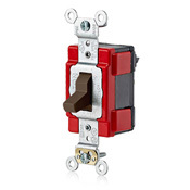M1221 Lev-Lok Large Toggle Switch, 120/277 V AC, 20 A, 800 W, 1000 VA Power Rating