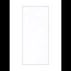 Address Light BLANK Tile - White Plastic