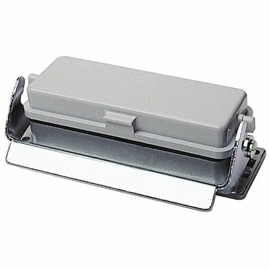 PB448 Pos-E-Kon 1-Lever Locking Panel Base With Cover, Rear, Panel Mount, Die Cast Aluminum