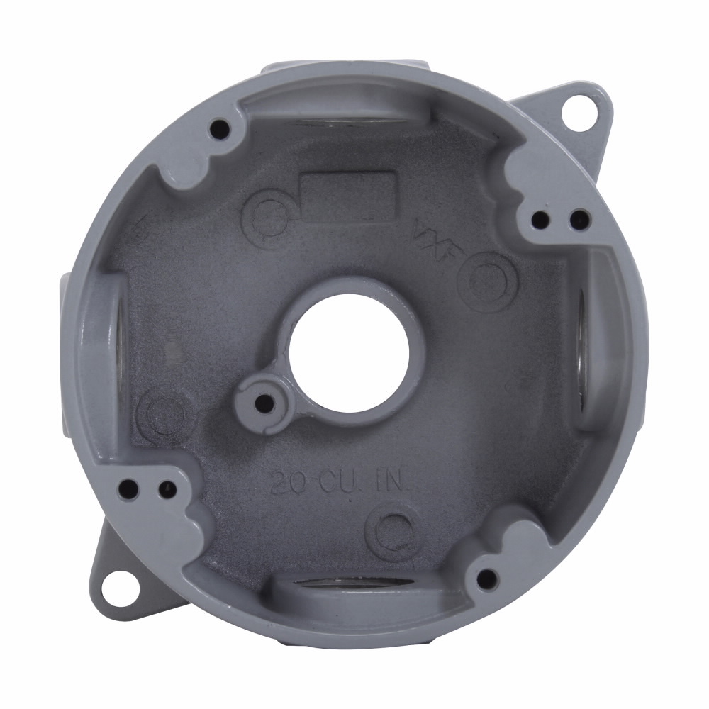 VXFT10 Junction Box, 1/2 in Hub, Copper-Free Aluminum, Epoxy Enamel Painted