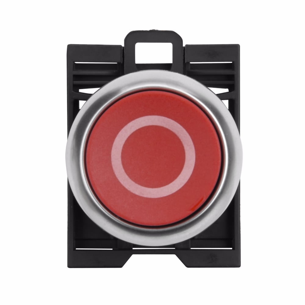 M22-D-R-X0 Modular Non-Illuminated Pushbutton Operator, 22.5 mm, 2 Positions, Red