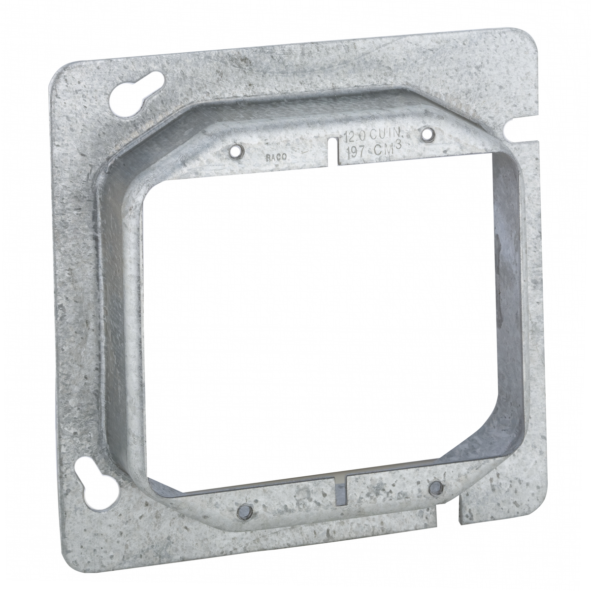 819 Box Cover, 4-11/16 in L x 4-11/16 in W x 1 in D, Steel