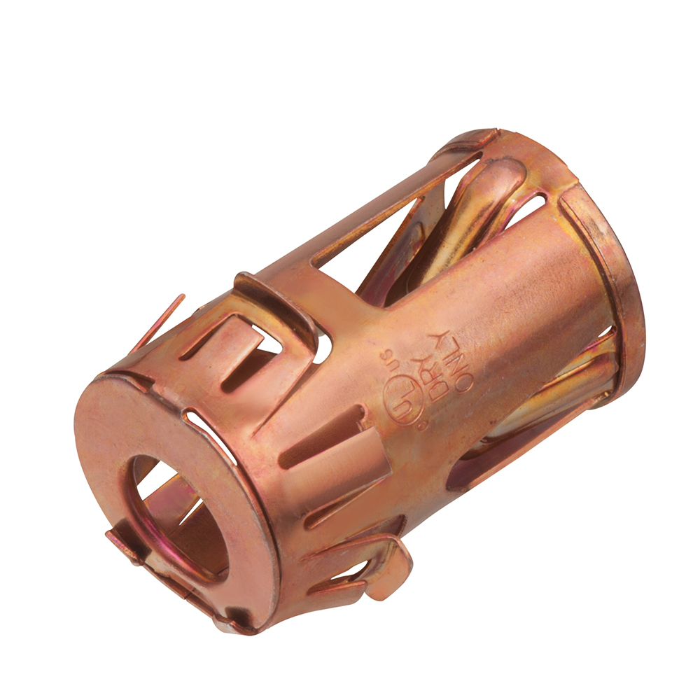 40STS Steel Snap2It Cable Connector, 3/8 inch Trade Size, 1/2 inch Knockout, Tinted
