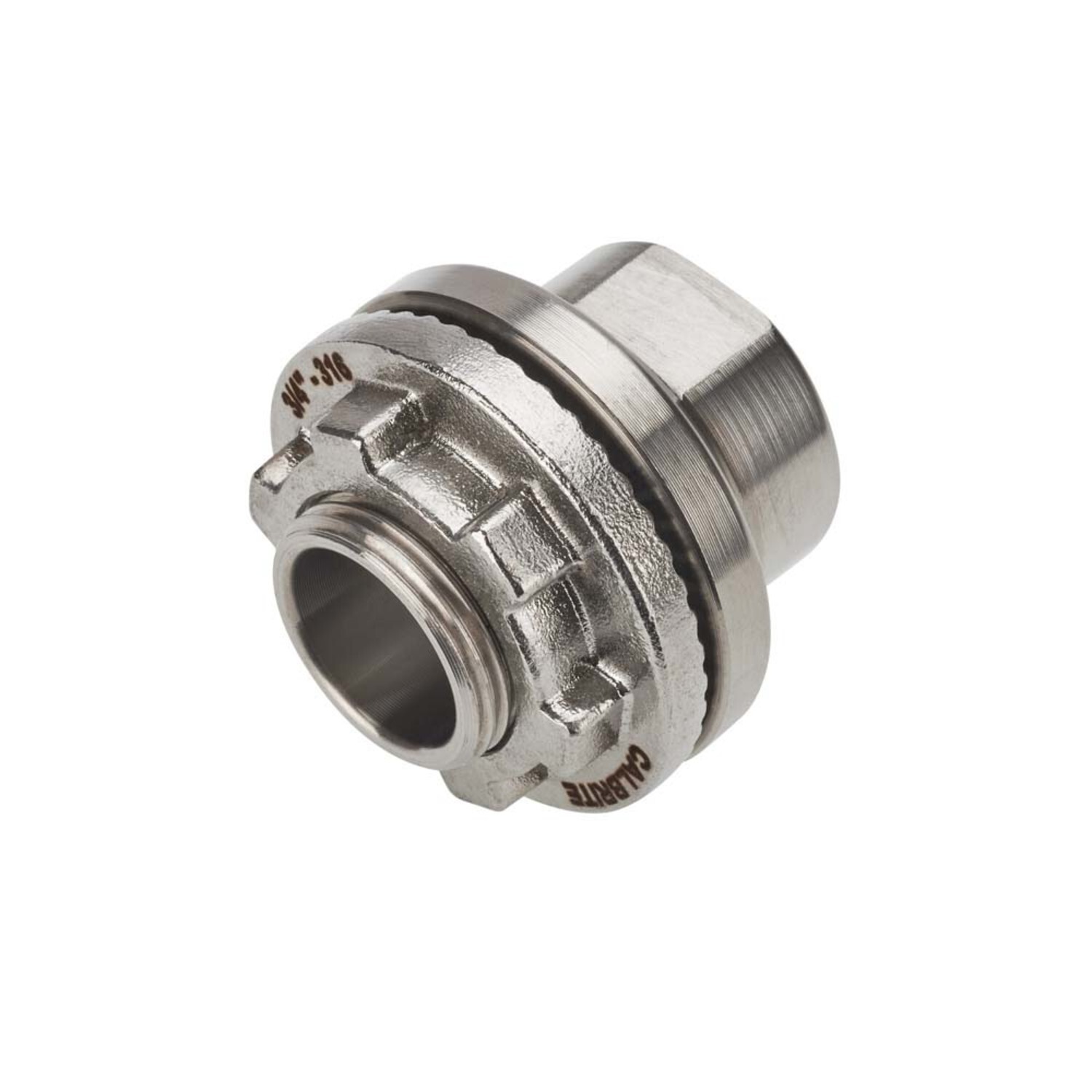 S62000LT00 Line Terminator Hub, 2 in, For Use With Rigid Stainless Threaded Conduit, 316L Stainless Steel, Polished