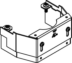 RFBKIT FloorPort Barrier Kit, Metal
