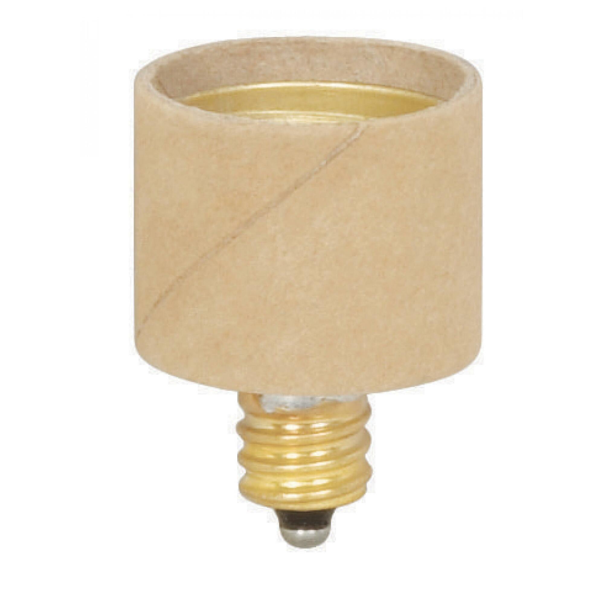 90-1519 Socket Extender, 75 W, 120 V AC, E12 Candelabra to E26 Medium