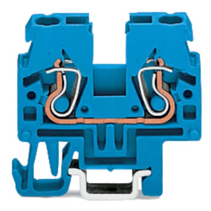 870-914 Operating Tool Conductor Terminal Block, 500 V, 24 A, 28 to 12 AWG Wire, 1 Poles, DIN Rail Mount