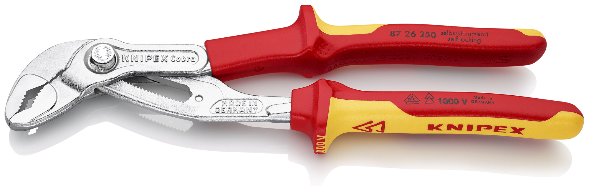 Cobra Water Pump Pliers-1000V Insulated, 10 in.