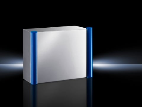 6538010 Command Panel Housing, 16 in W x 5.9 in D x 16 in H, For Use With CP 40 Support Arm System, 304 Stainless Steel, Ultramarine Blue