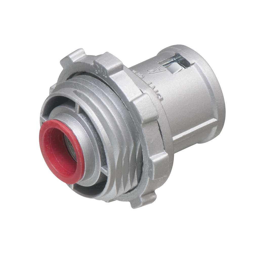 387A Locknut SNAP2IT MC Connector, 3/4 inch, Zinc die-cast