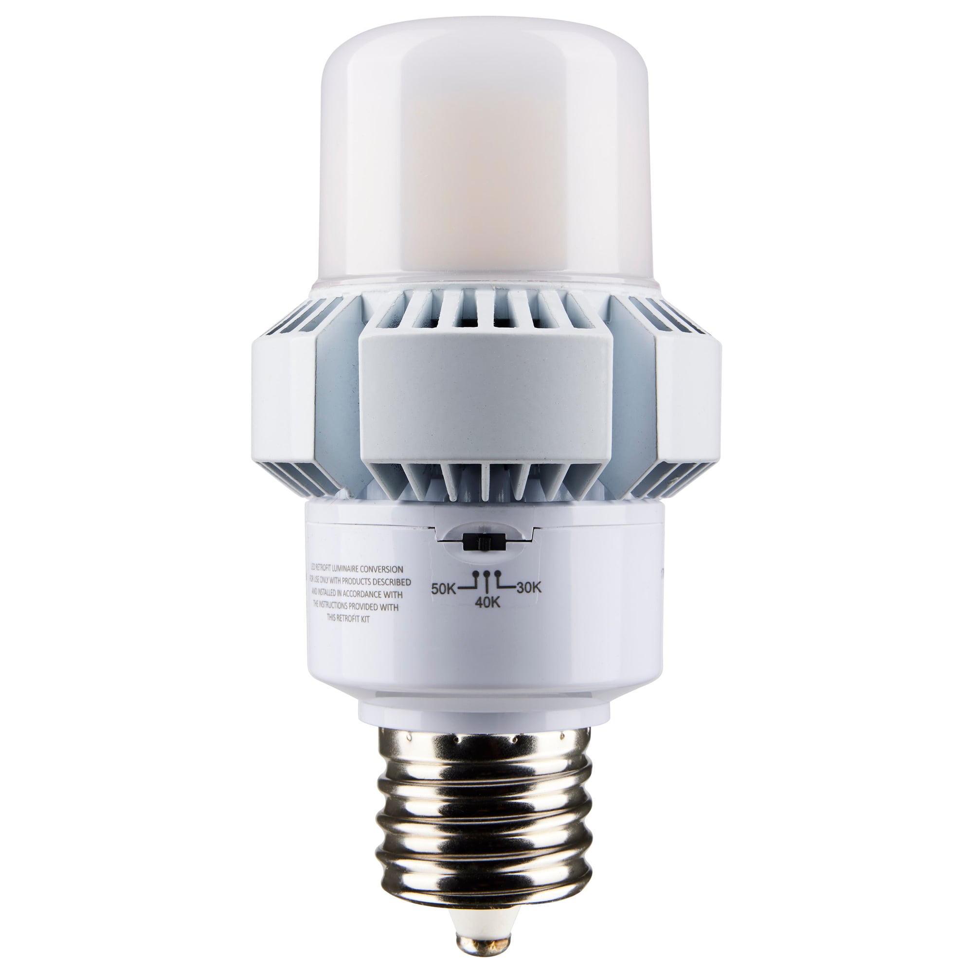S13163 Hi-Pro Bulb, 17, 35 W, 300 W Incandescent Equivalent, EX39 Lamp Base, AP28 Shape, 2380, 4550 Lumens