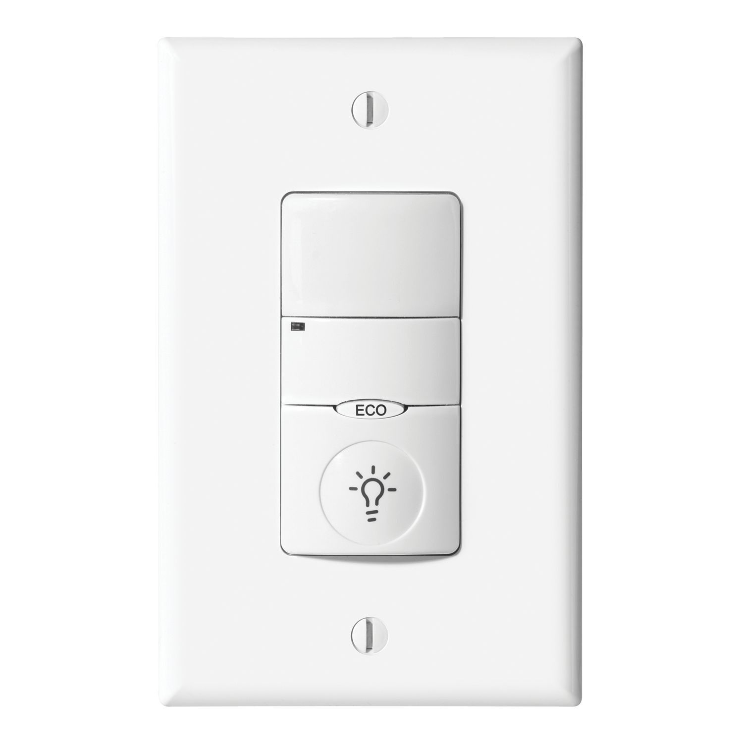 ONW-P-1001-MV-LA Greengate NeoSwitch Low Voltage Self-Adjusting Single-Level Wall Switch Occupancy Sensor, 120/277 V AC, Passive Infrared Sensor, 1000 sq-ft Coverage, 180 deg Viewing