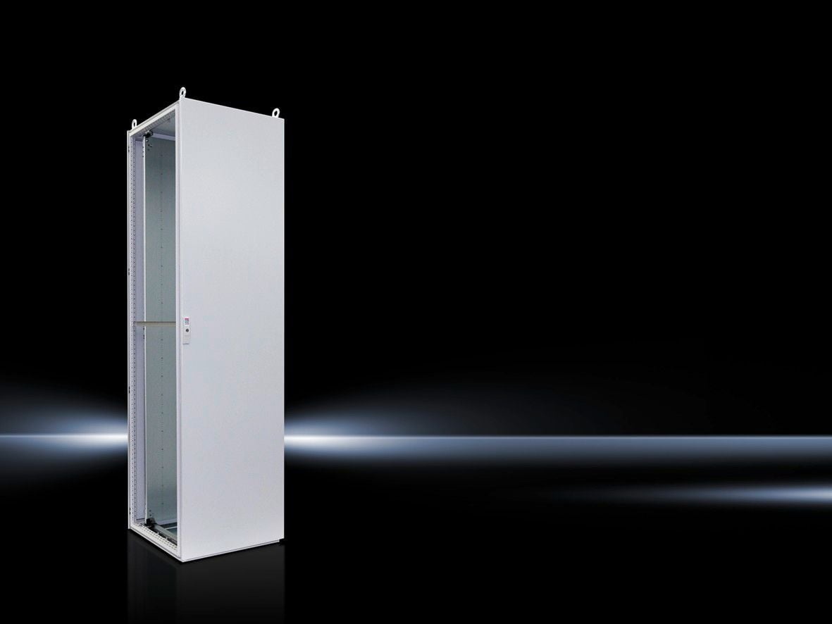 8626500 TS 8 1-Door Baying System Enclosure, 24 in W x 24 in D x 87 in H, NEMA 12/IP55, Carbon Steel