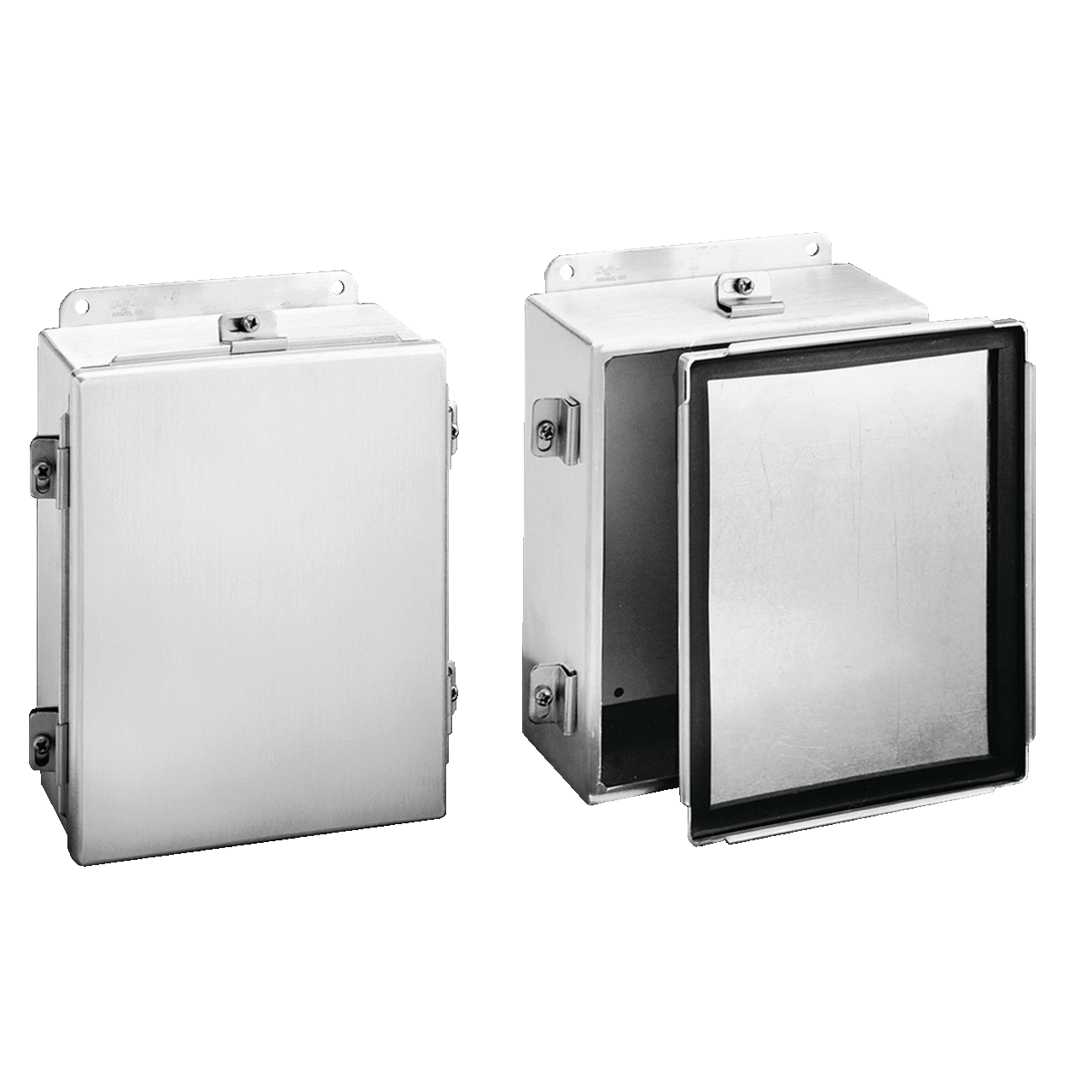 A606NFAL Junction Box, 6 in H x 6 in W x 4 in D, Screw Clamp/Solid Cover, NEMA 4X/IP65 NEMA Rating, Aluminum