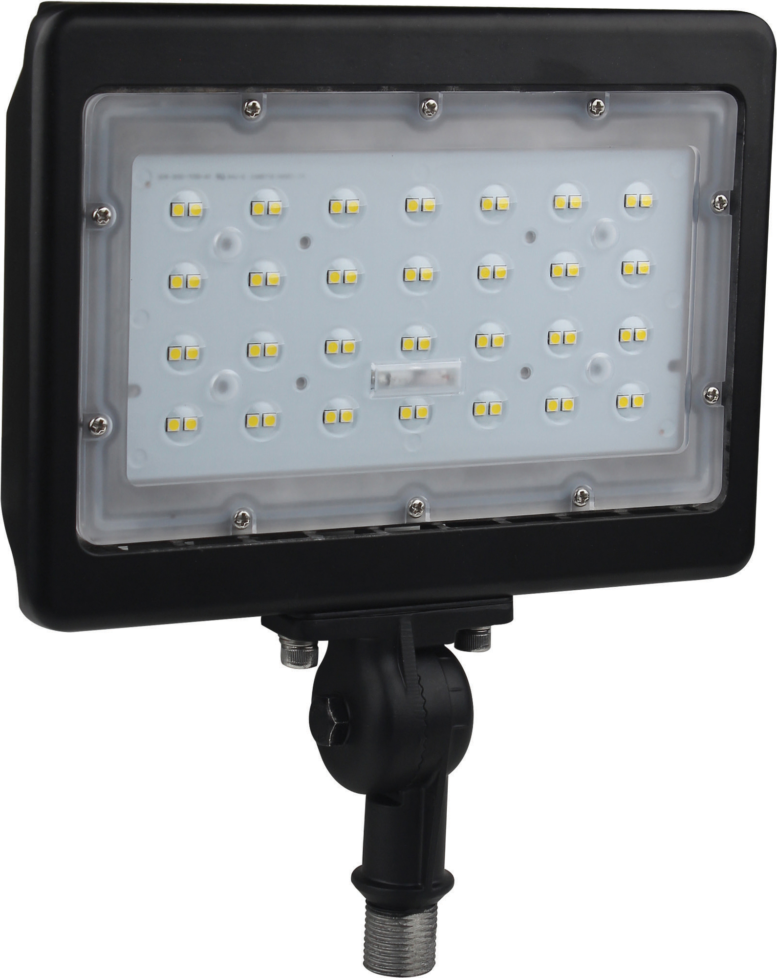 65-538R1 Nuvo Flood Light, 50 W Fixture, 120 to 277 V, Bronze Housing